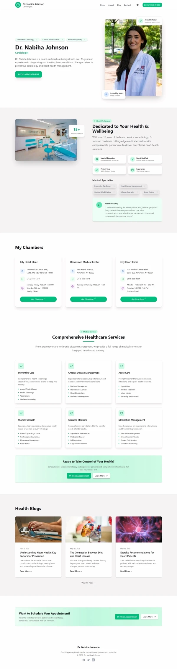 Docfolio theme by M B Parvez